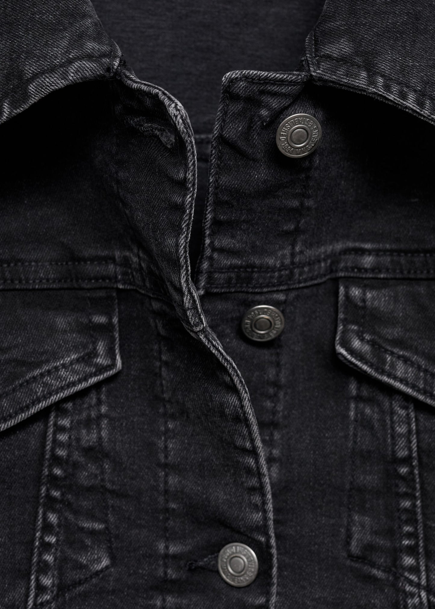 Charcoal Denim Jacket