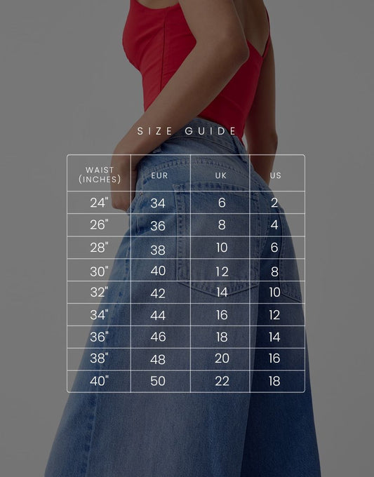 MANGO Light Blue High-Waisted Cargo Wide-Leg Jeans