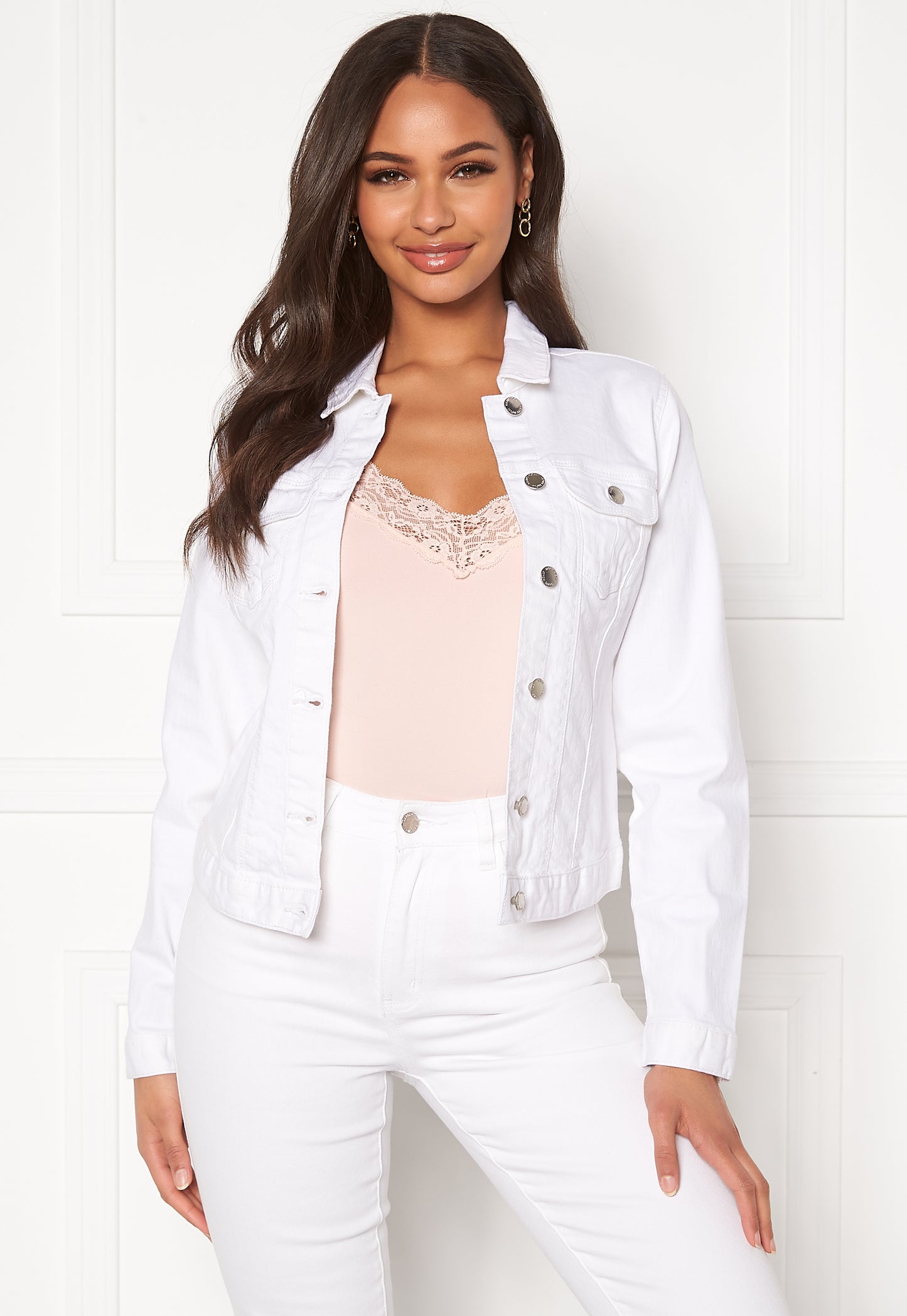 White Denim Jacket
